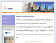 Tablet Screenshot of infogmbh.de